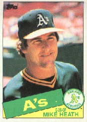 1985 Topps Baseball Cards      662     Mike Heath